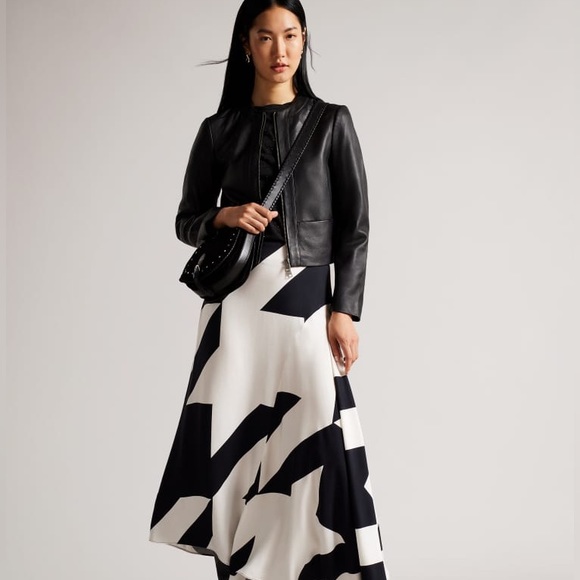 Ted Baker Jackets & Blazers - Black Leather Jacket